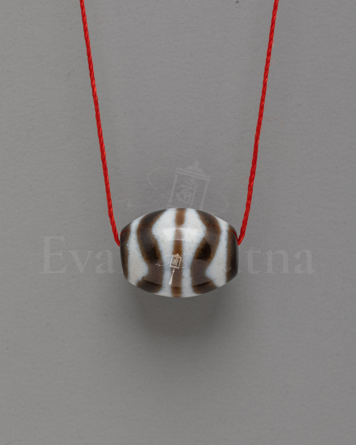 Spiritual Dzi Bead Locket | Handcrafted Spiritual Necklace