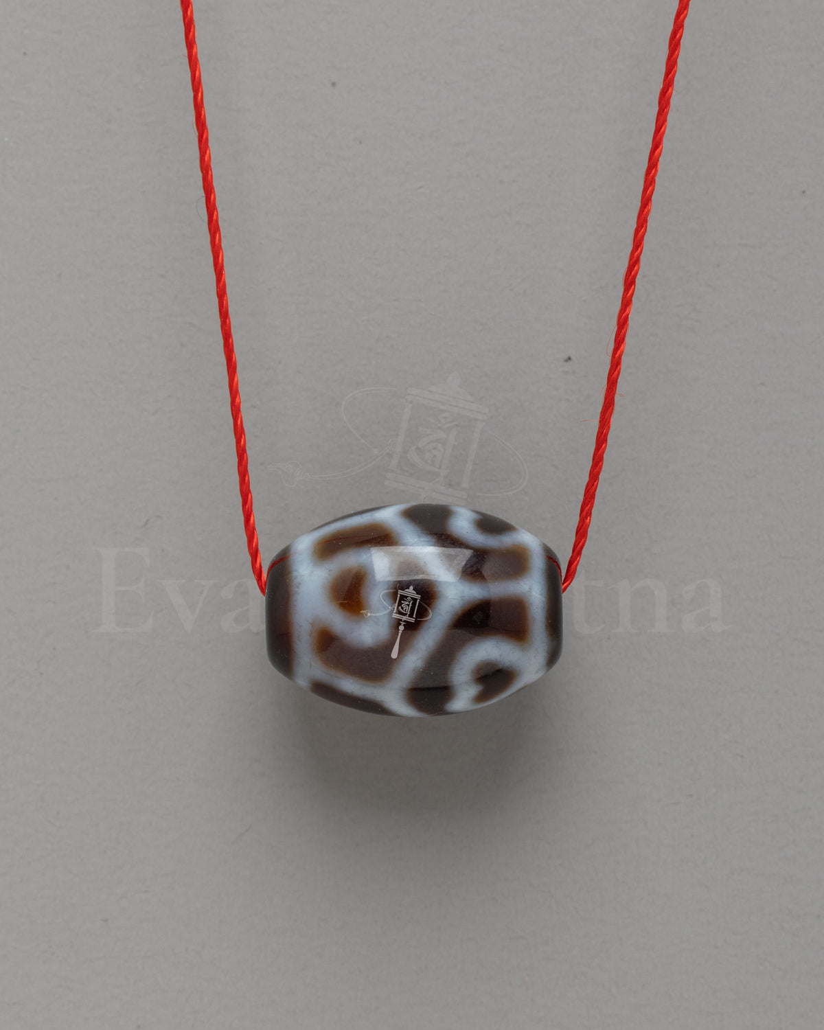 Spiritual Dzi Bead Locket | Handcrafted Spiritual Necklace