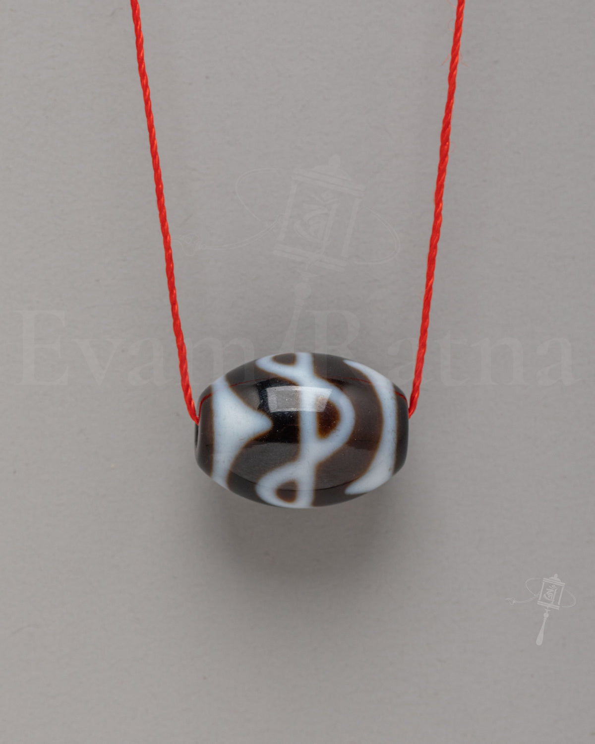 Spiritual Dzi Bead Locket | Handcrafted Spiritual Necklace