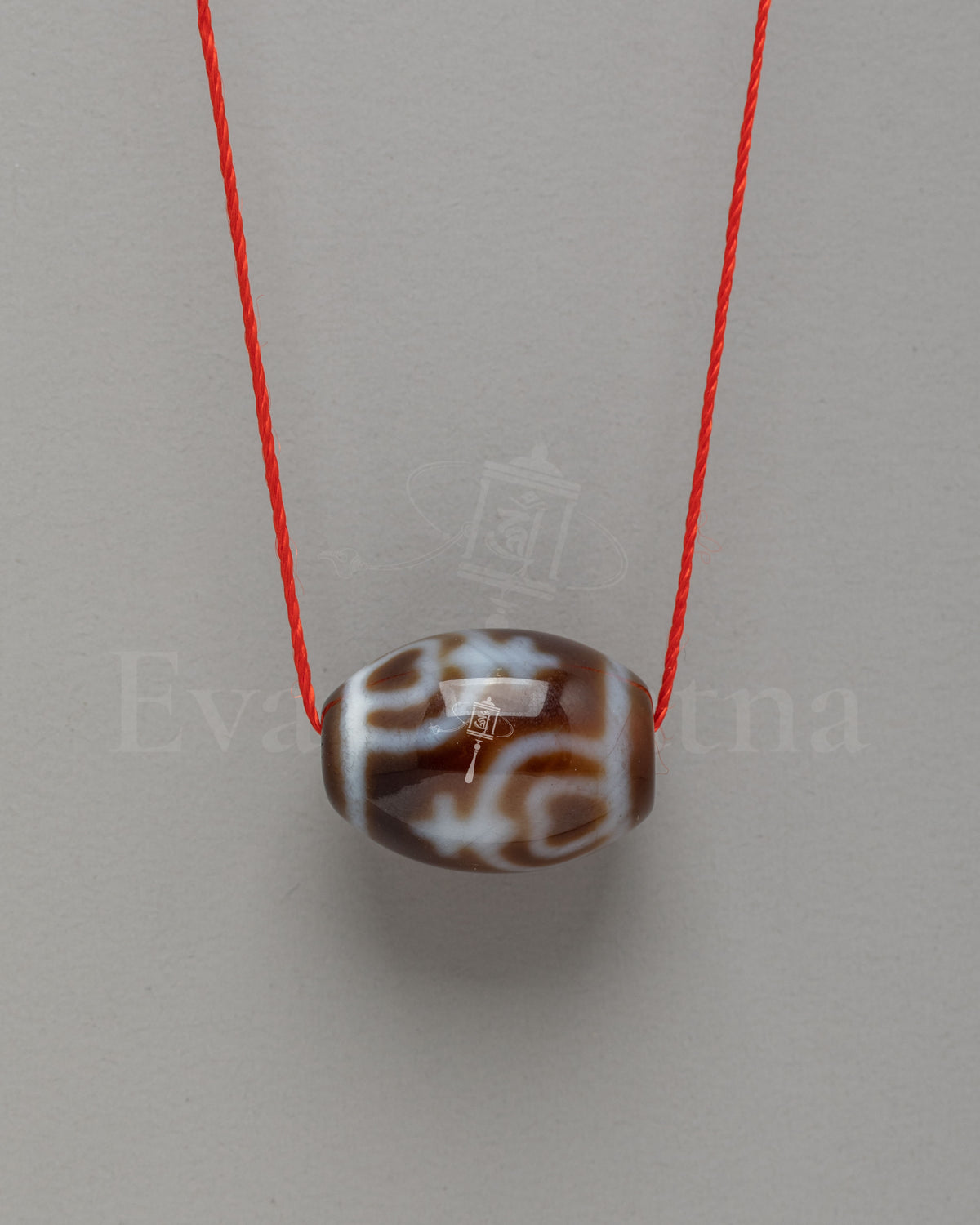 Spiritual Dzi Bead Locket | Handcrafted Spiritual Necklace