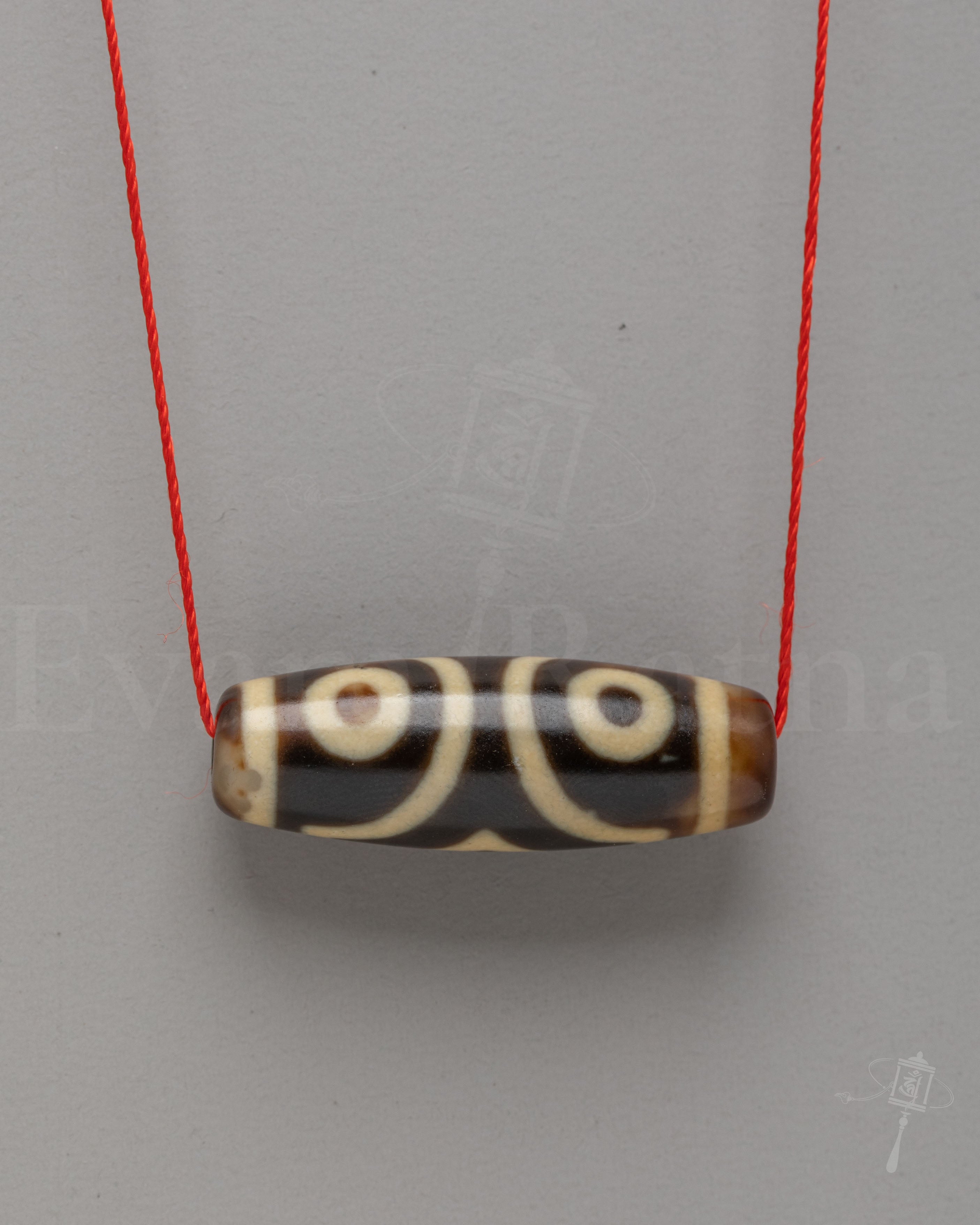 Traditional Buddhist Beads Locket | Agate Dzi Beads Spiritual Jewelry