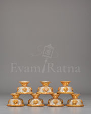 Seven Bowl Water Offering Set 