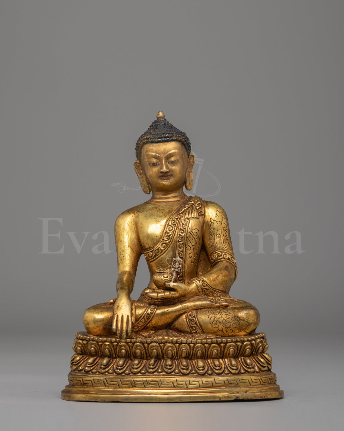 Tibetan Shakyamuni Buddha Figure