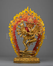 Hevajra With Consort Statue
