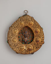Buddhist Deity Manjushri Wall Hanging
