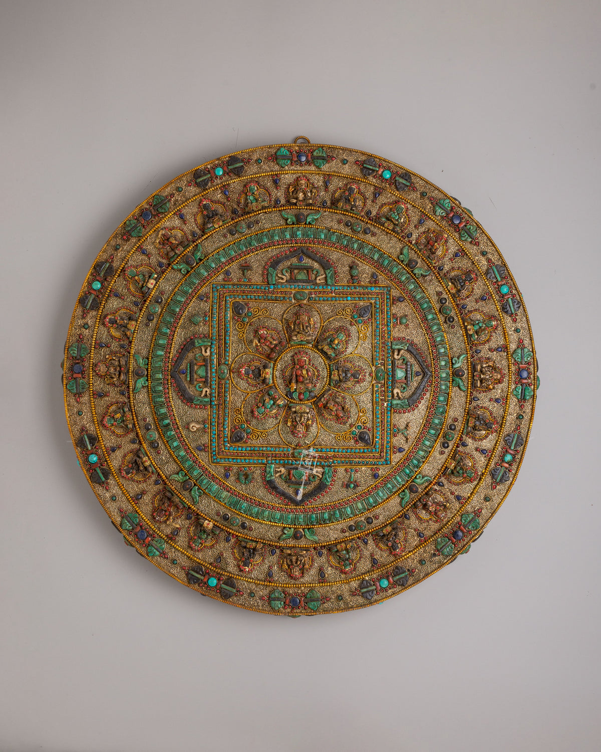 Mandala Wall Hanging with Deities