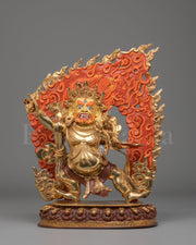 Wrathful Vajrapani Deity Statue