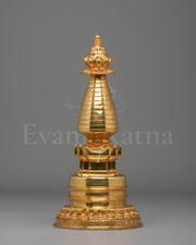 Traditional Tibetan kadampa Altar Stupa