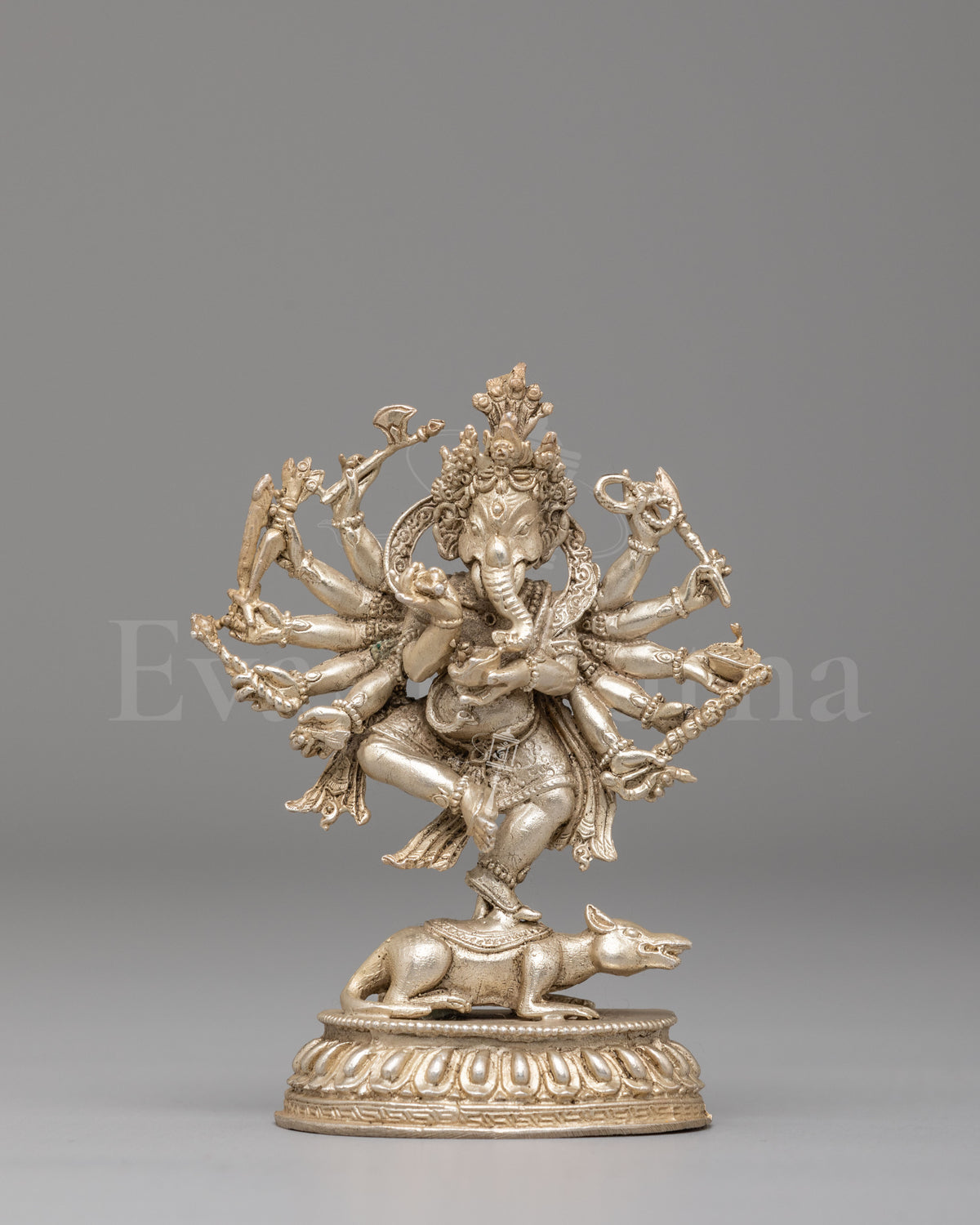 Lord Maha Rakta Ganpati Figurine 