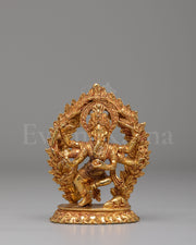Machine-Made Ganesh Figurine