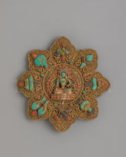Shakyamuni Buddha Ghau Box Locket 