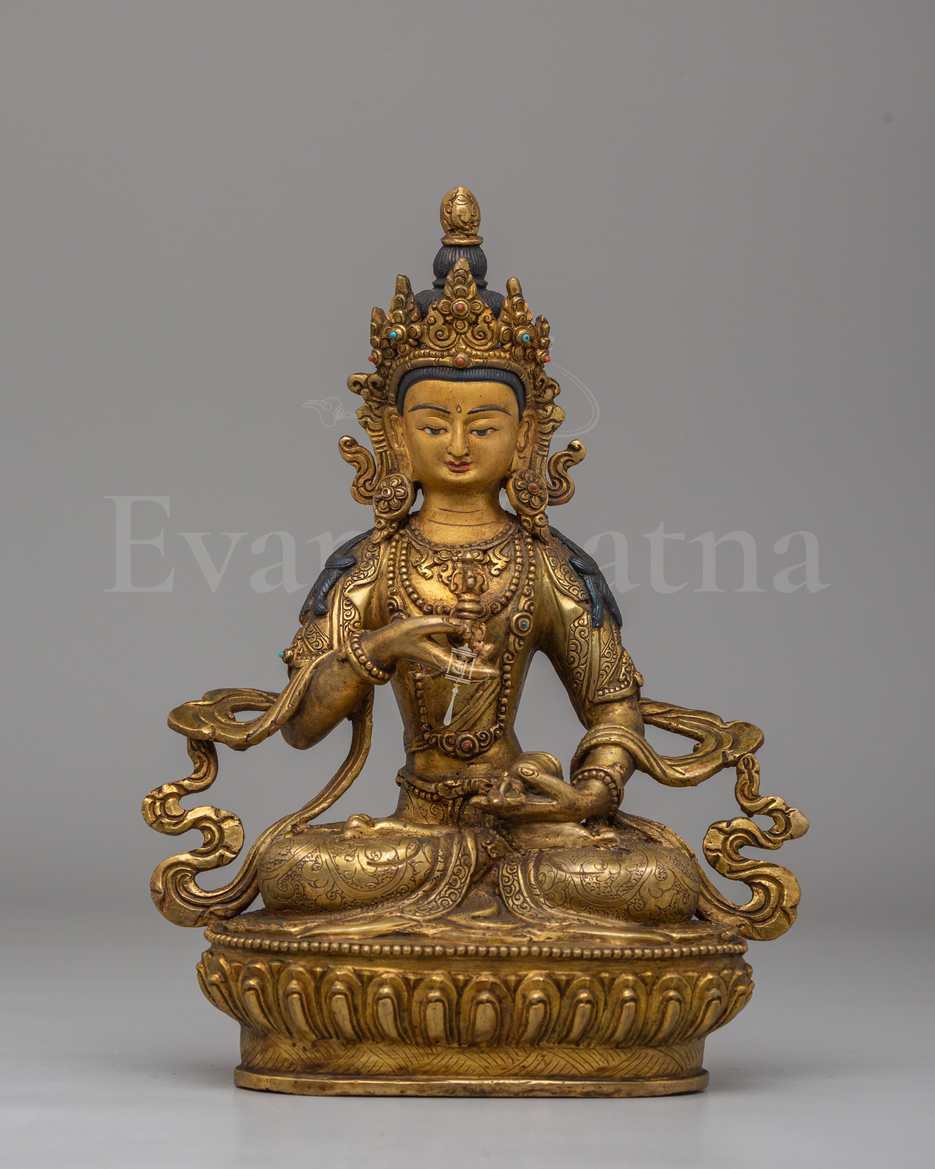 Spiritual Vajrasattva Purification Buddha Statue | Symbol of Purity and Enlightenment