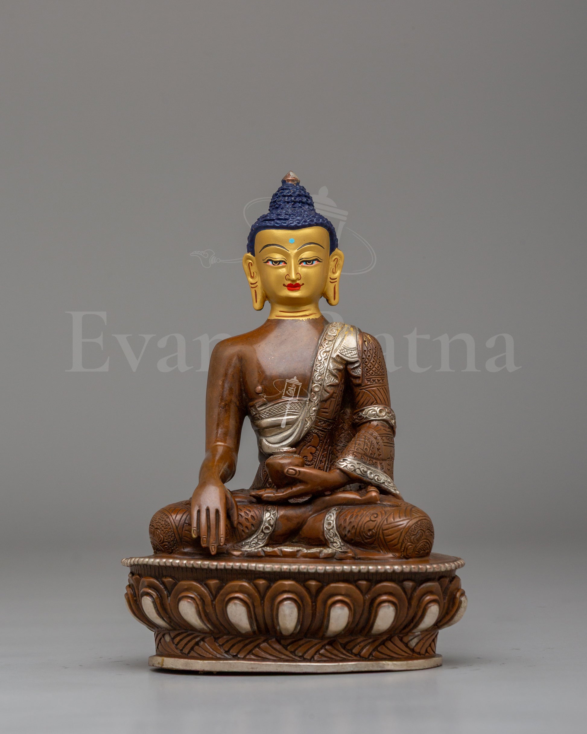 Handcrafted Sage Shakyamuni Buddha Statue  
