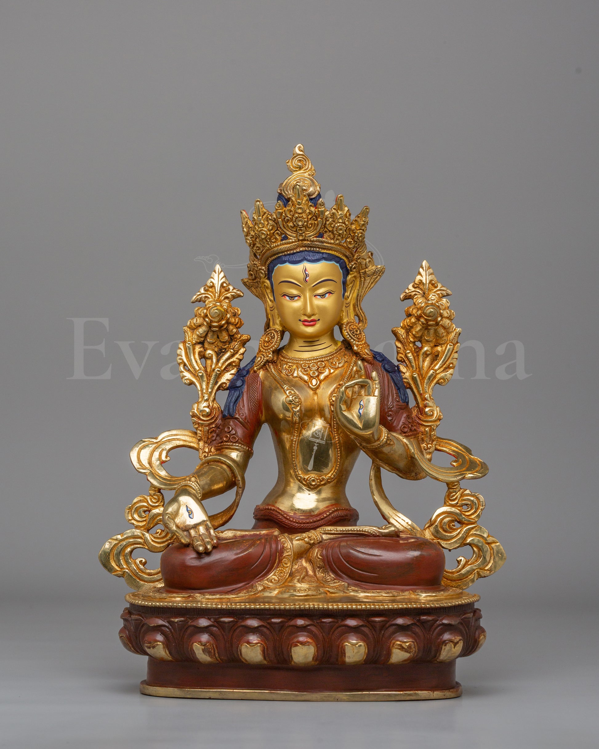 Healing and Longevity White Tara Sculpture   