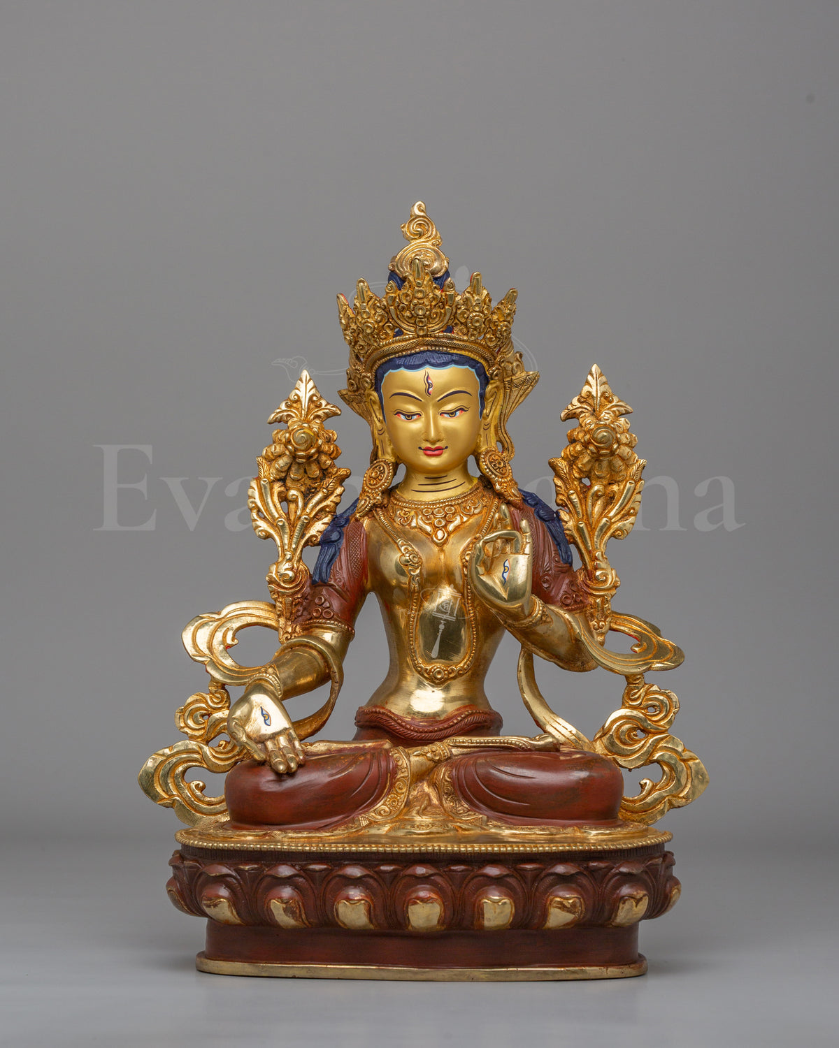 Healing and Longevity White Tara Sculpture   