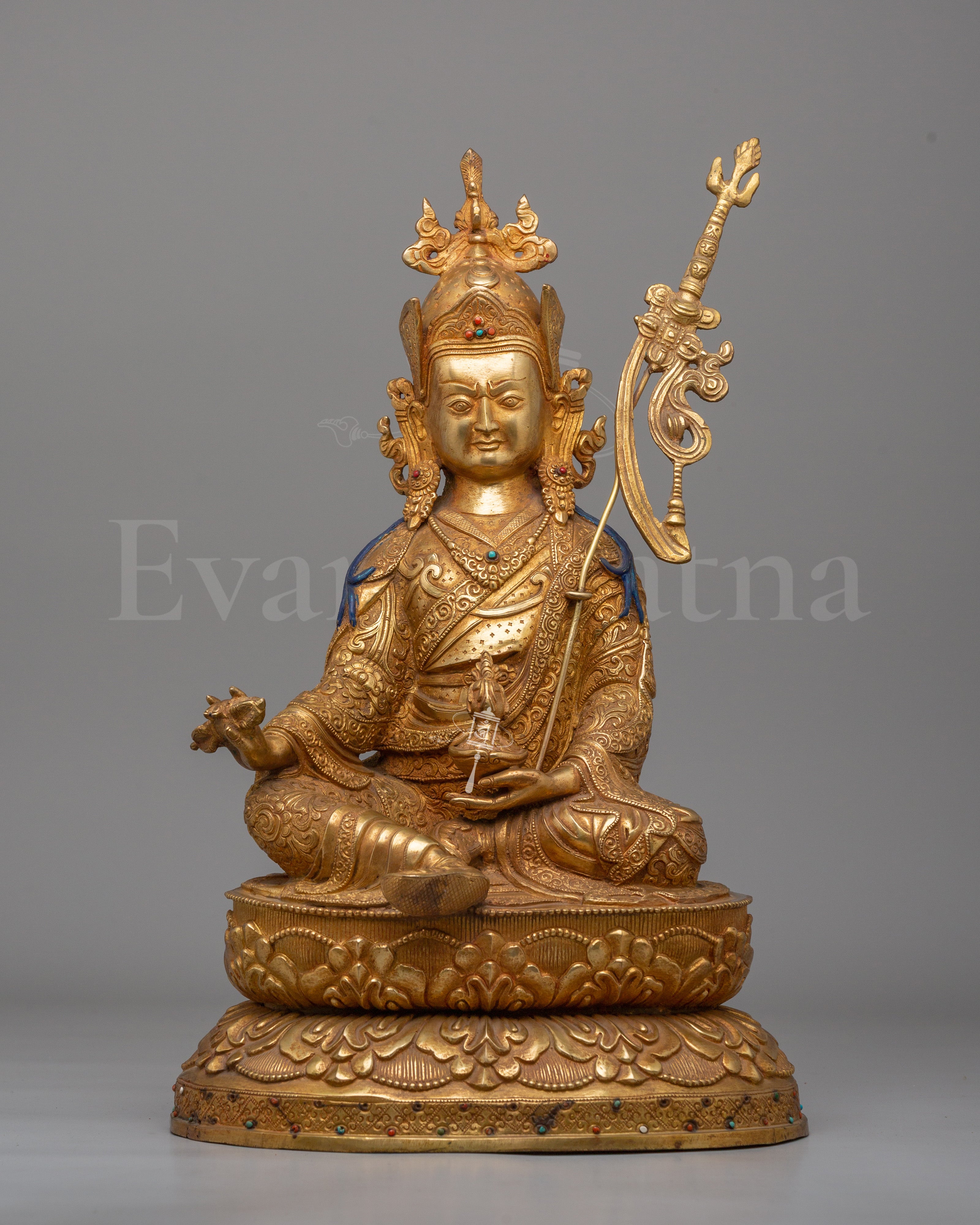 Guru Rinpoche Enlightenment Statue | Tibetan Master of Wisdom and Compassion