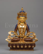 Sacred Amitayus Buddha Statue | Tibetan Long Life Buddha Sculpture