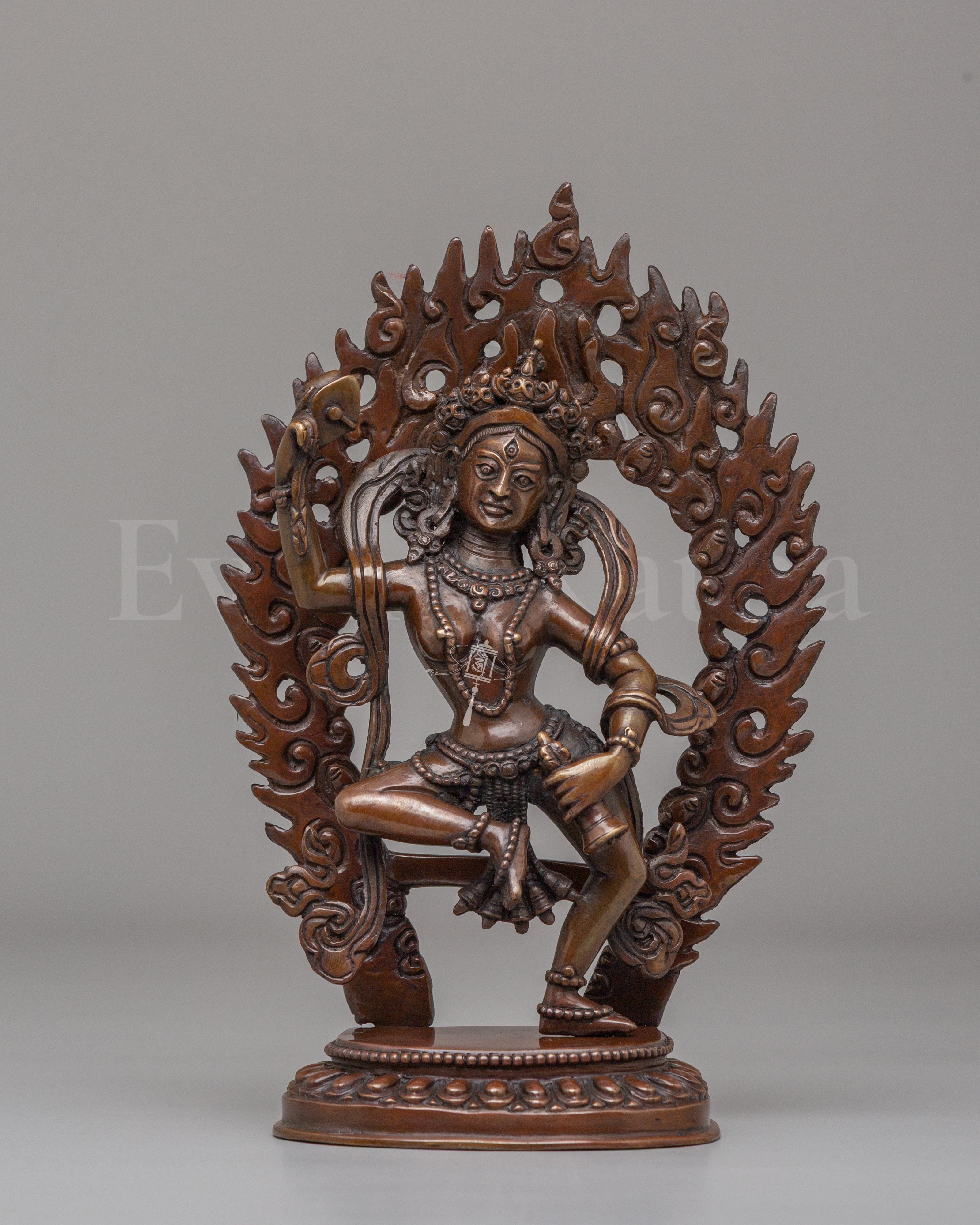 Himalayan Machig Labdron Statue | Tibetan Chod Practice Sculpture