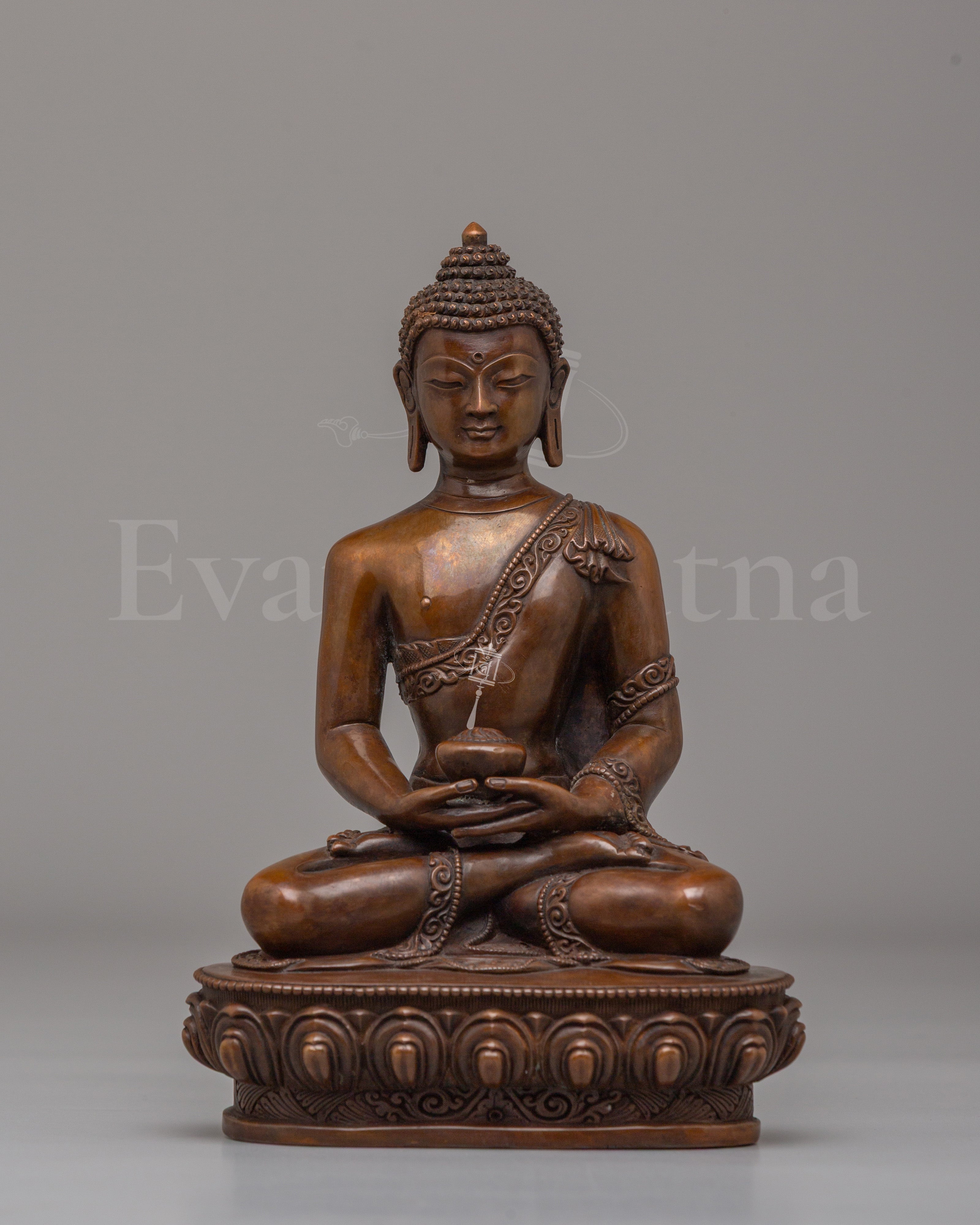 Pure Land Amitabha Buddha Statue | Tibetan Meditation Sculpture