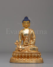 Medicine Buddha Statue for Inner Peace | Bhaisajyaguru Buddhist Sculpture