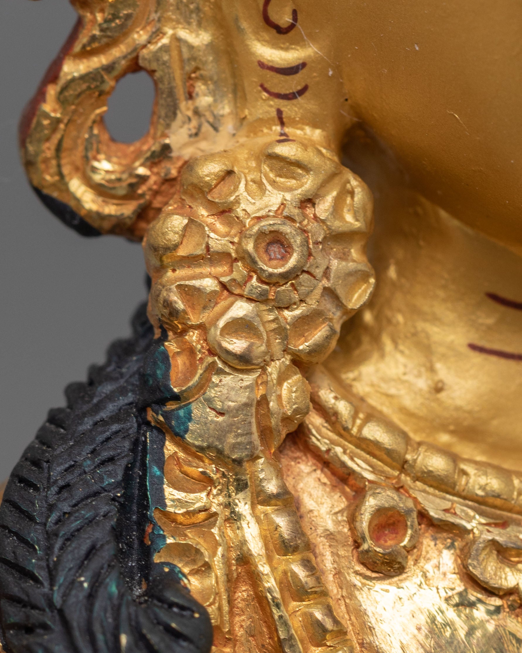 Spiritual Chenrezig on Throne Statue | Symbol of Compassion & Protection