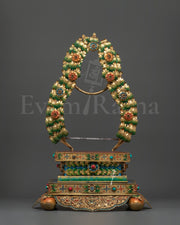 Handcrafted Buddhist Throne