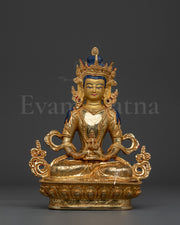 Handmade Tibetan Amitayus Sculpture