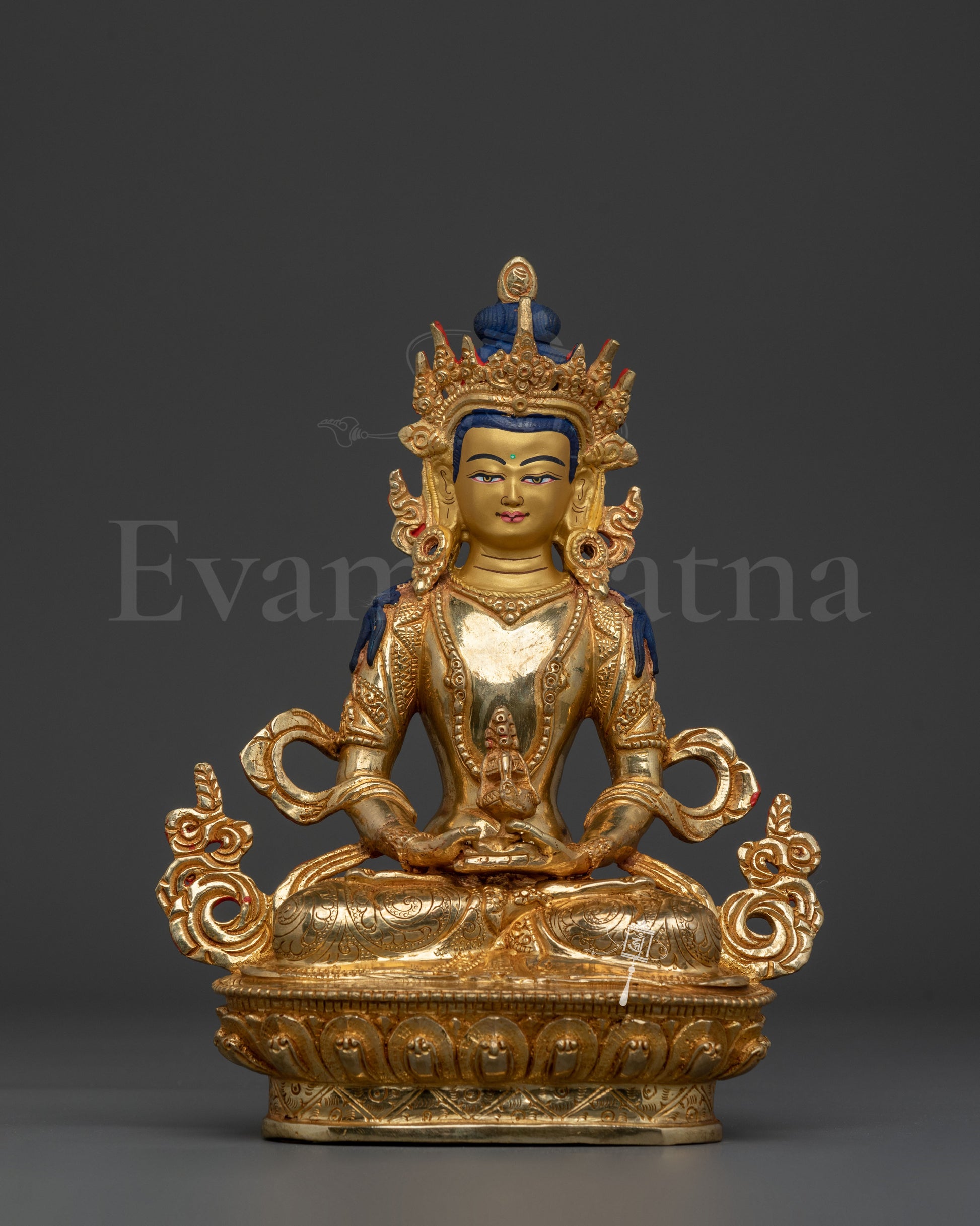 Handmade Tibetan Amitayus Sculpture