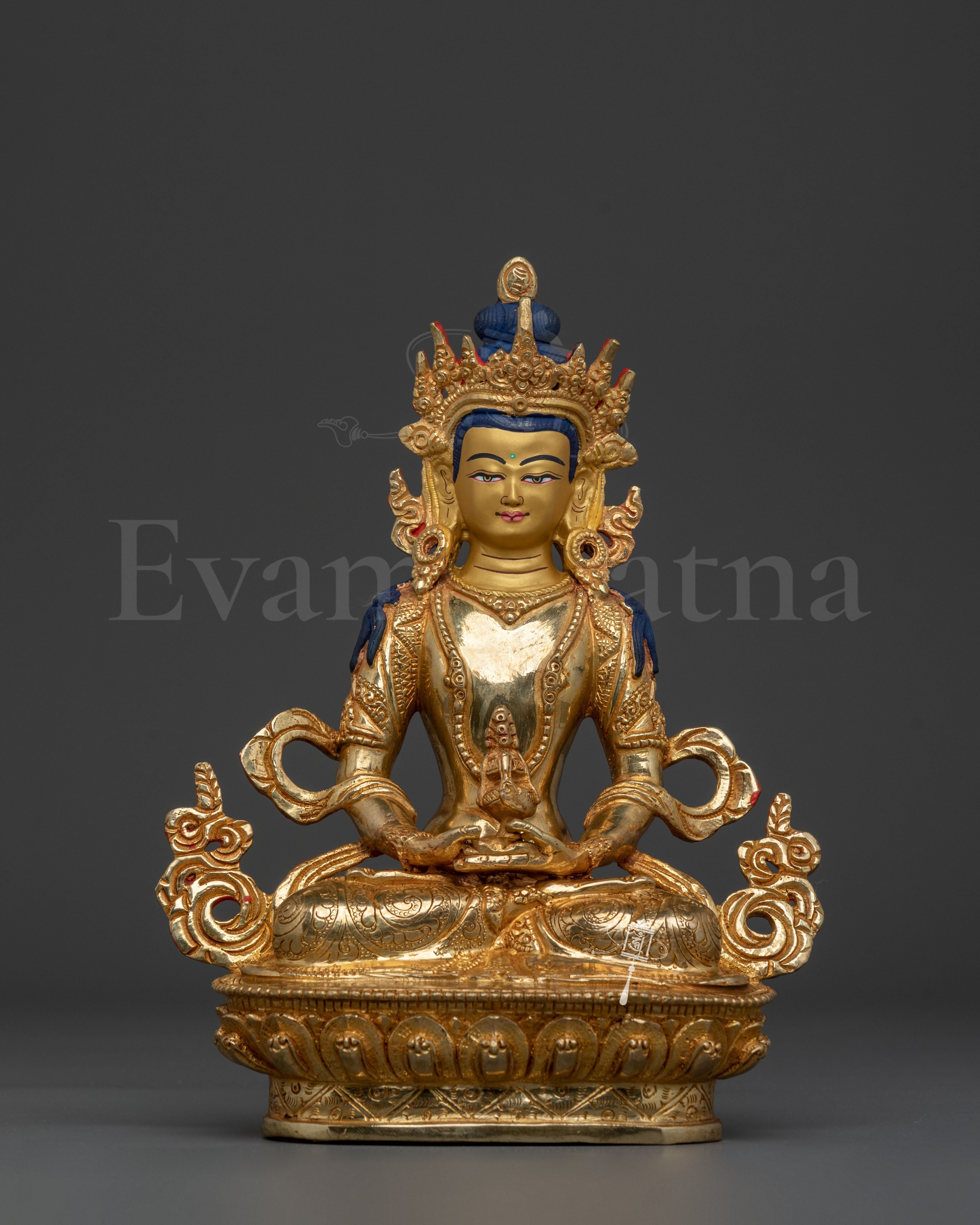 Handmade Tibetan Amitayus Sculpture