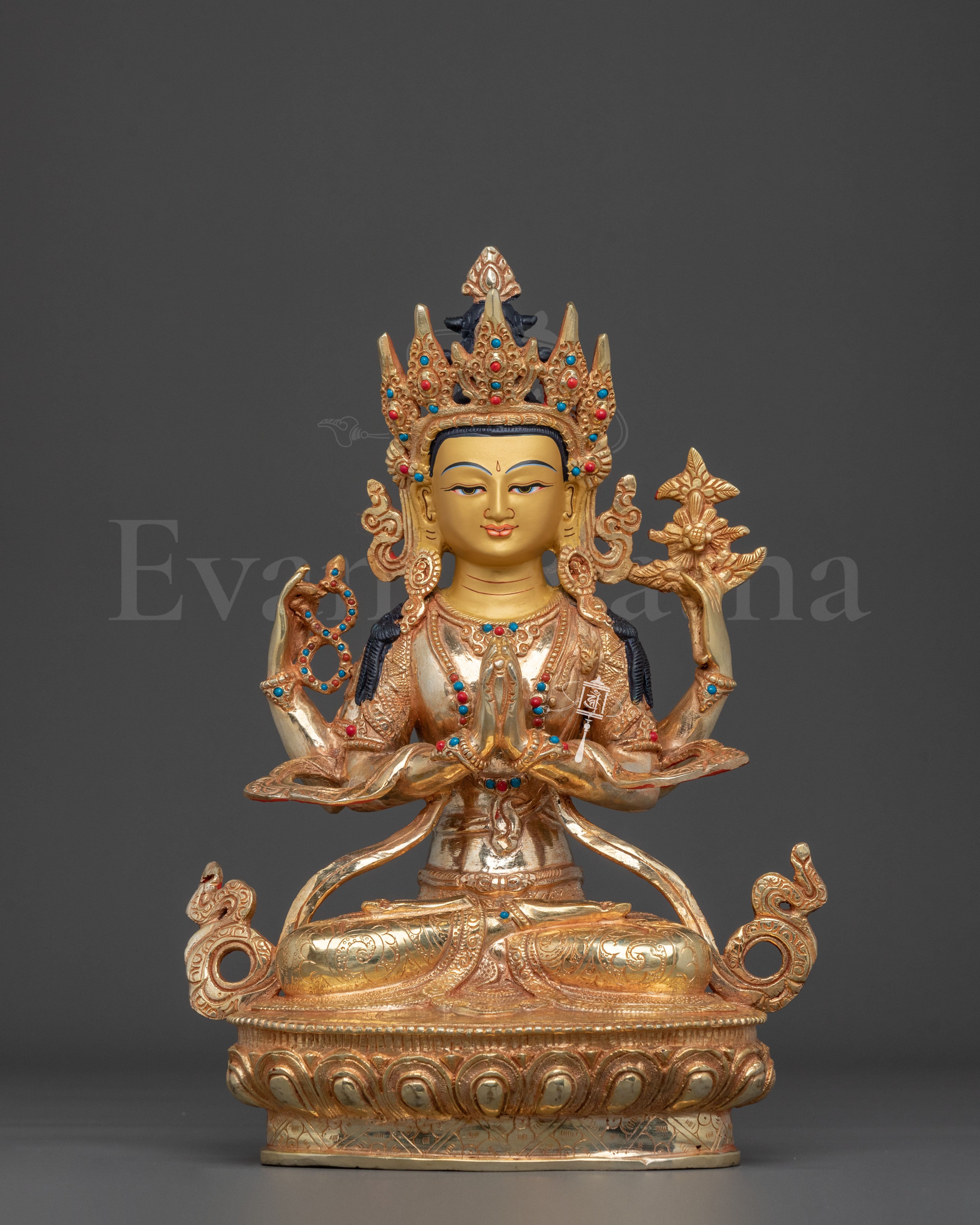 Bodhisattva Of Compassion Chenrezig Sculpture