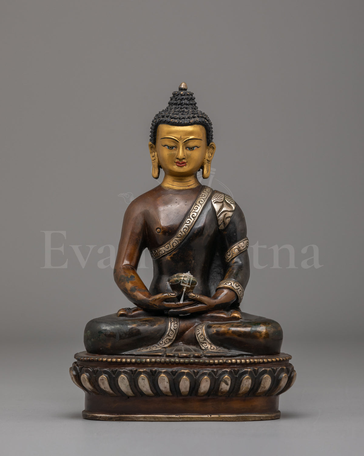 Traditional Tibetan Amitabha Buddha Statue 