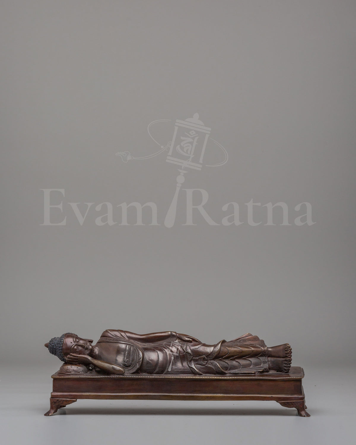 Handmade Sleeping Buddha Sculpture 