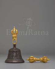 Buddhist Ceremonial Vajra and Bell
