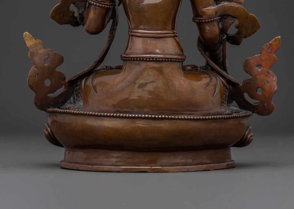 White Tara Spiritual Deity Statue | Embodiment of Compassion, Healing, and Longevity