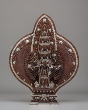 Thousand-Armed Chenrezig Sculpture