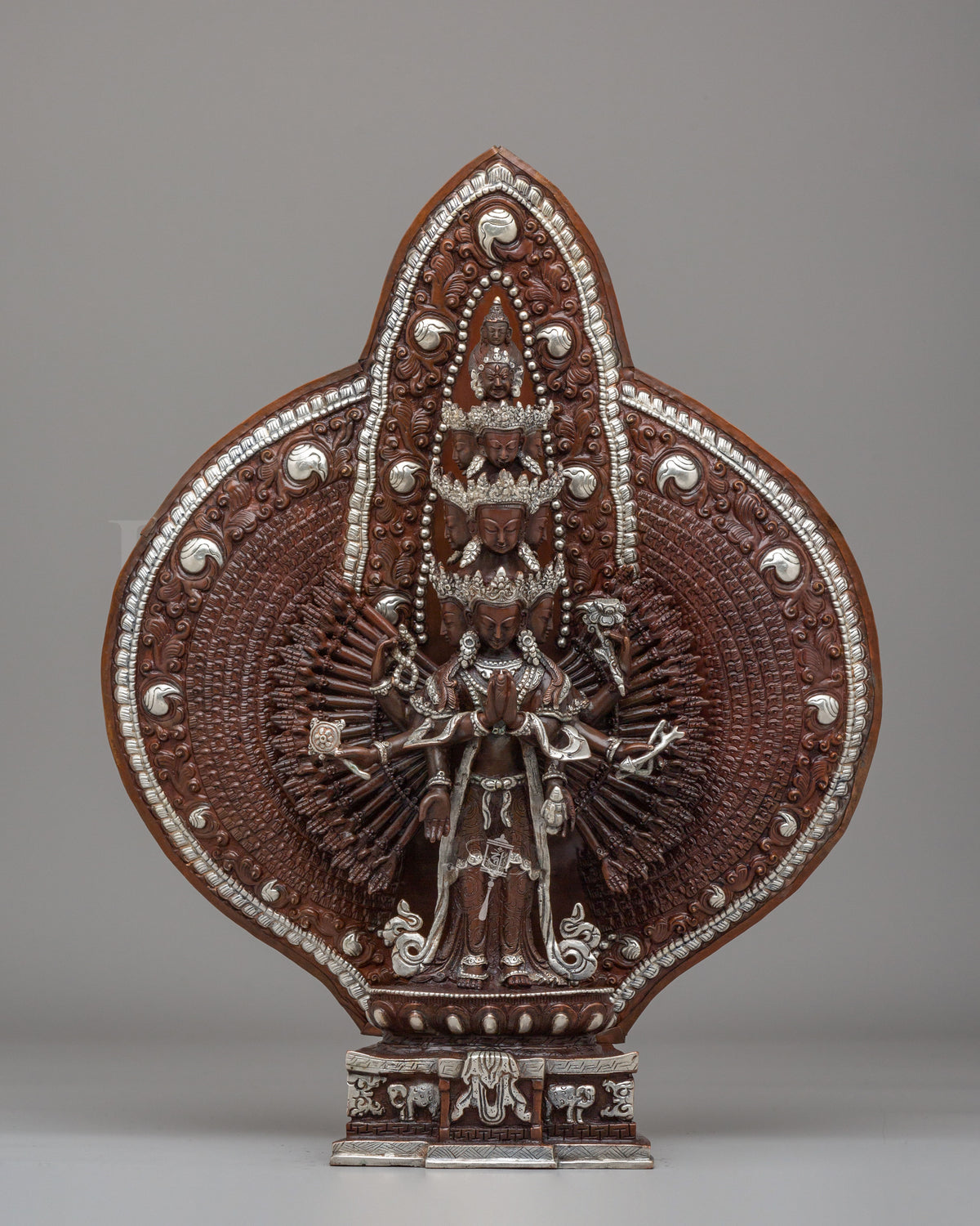 Thousand-Armed Chenrezig Sculpture