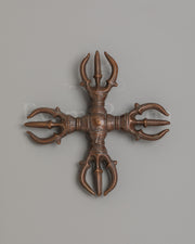 Handcrafted Copper Bishwo Vajra 
