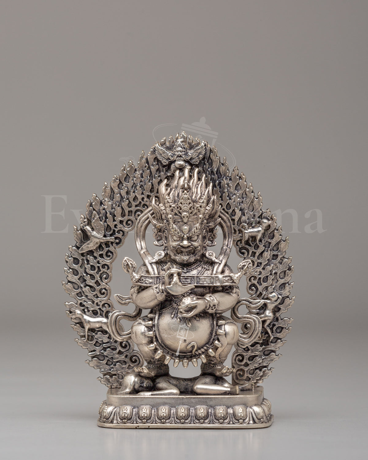 Machine-Made Sakya Mahakala Sculpture