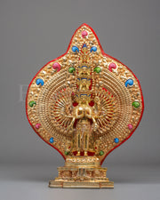 1000 Armed Chenrezig Deity Statue