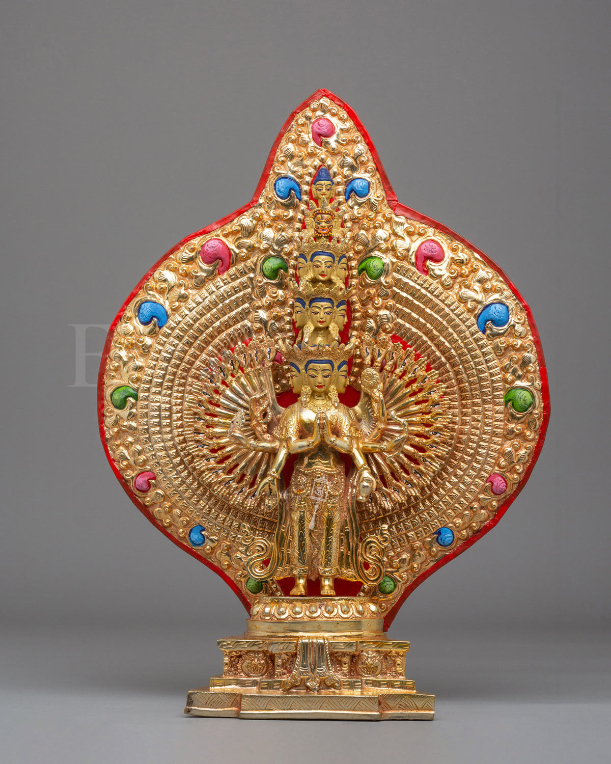 1000 Armed Chenrezig Deity Statue