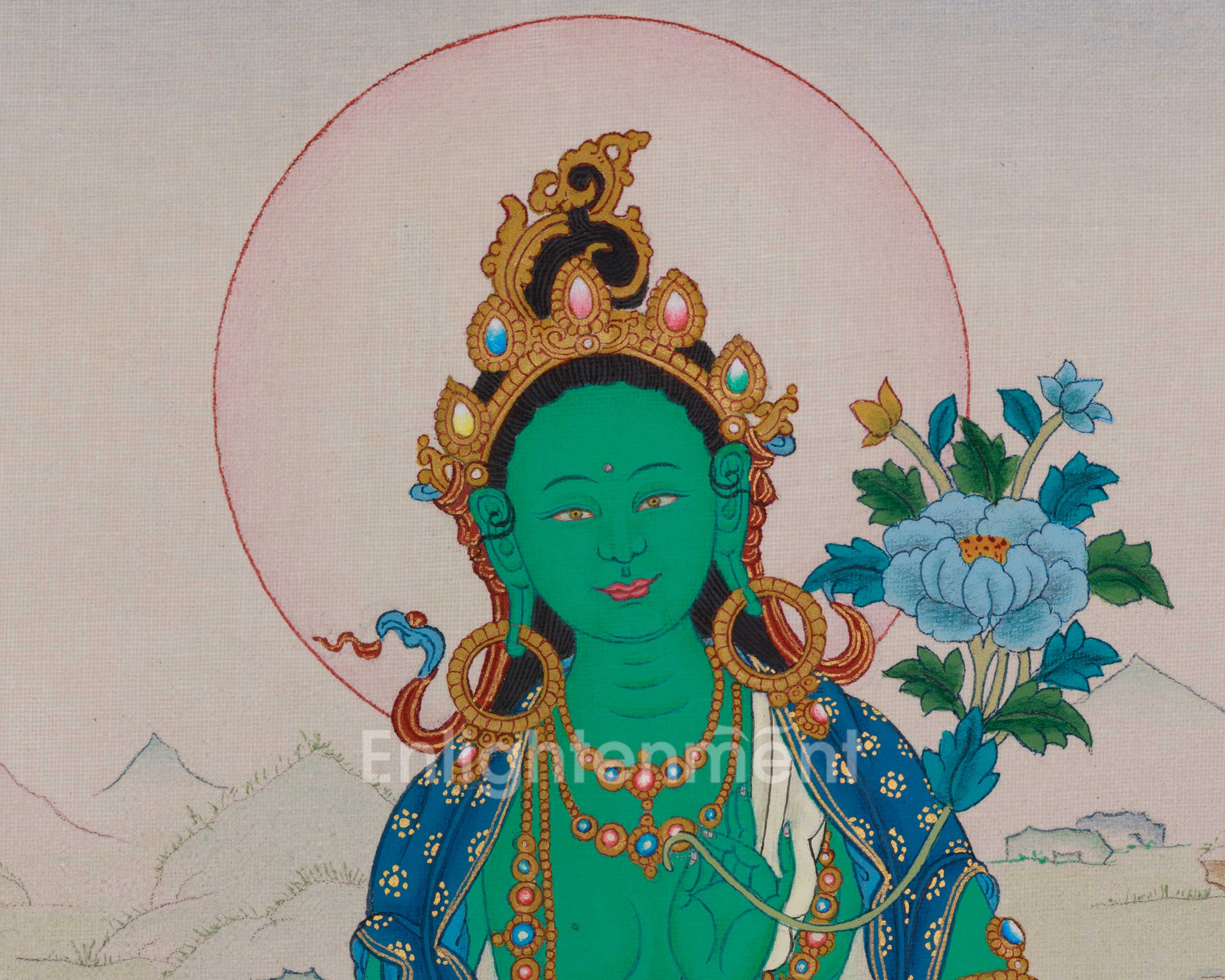 Green Tara Bodhisattva Art | Revered Deities In Tibetan Buddhism | Mother of all Buddhas