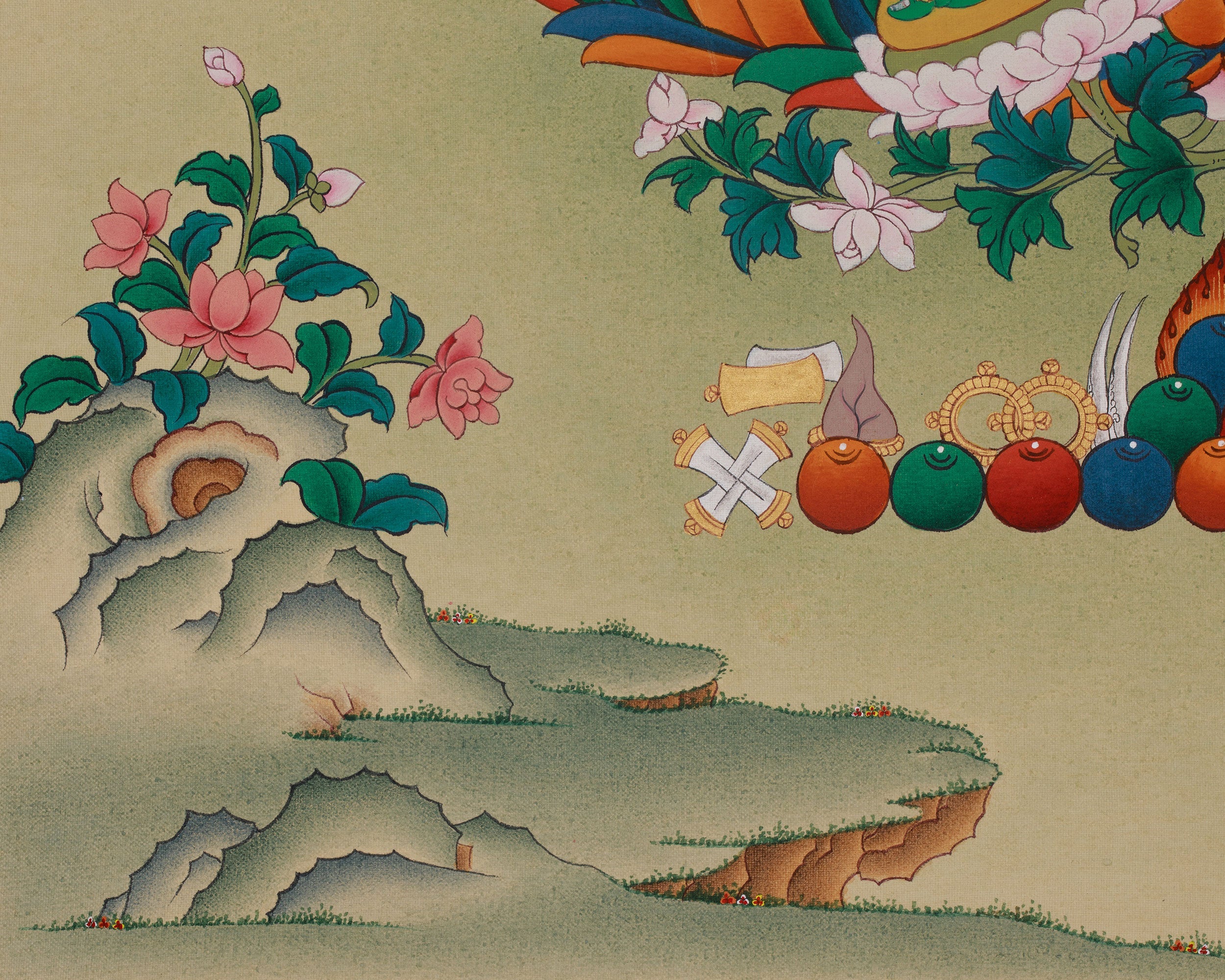 Sacred Green Tara Artwork | Compassion, Healing, and Protection Deity