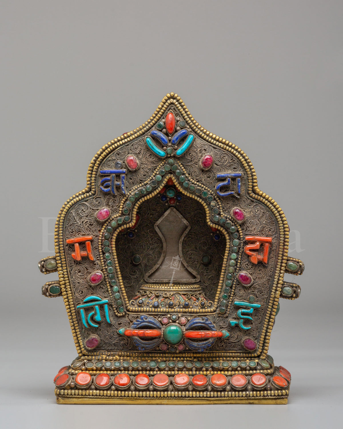 Buddhist Ritual Ghau Box 