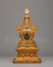Enlightenment Stupa for Buddhist Altar 