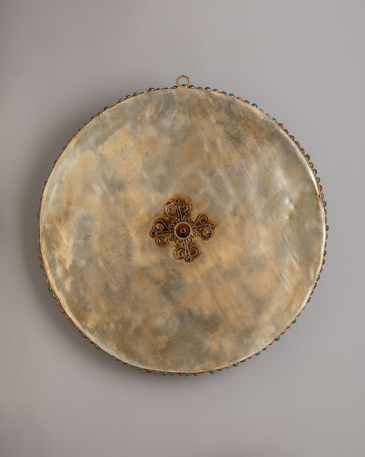 Four Armed Chenrezig Mandala Wall Art | Traditional Himalayan Artwork