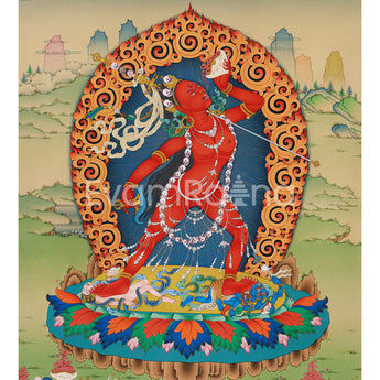 Vajrayogini Thangka Print 