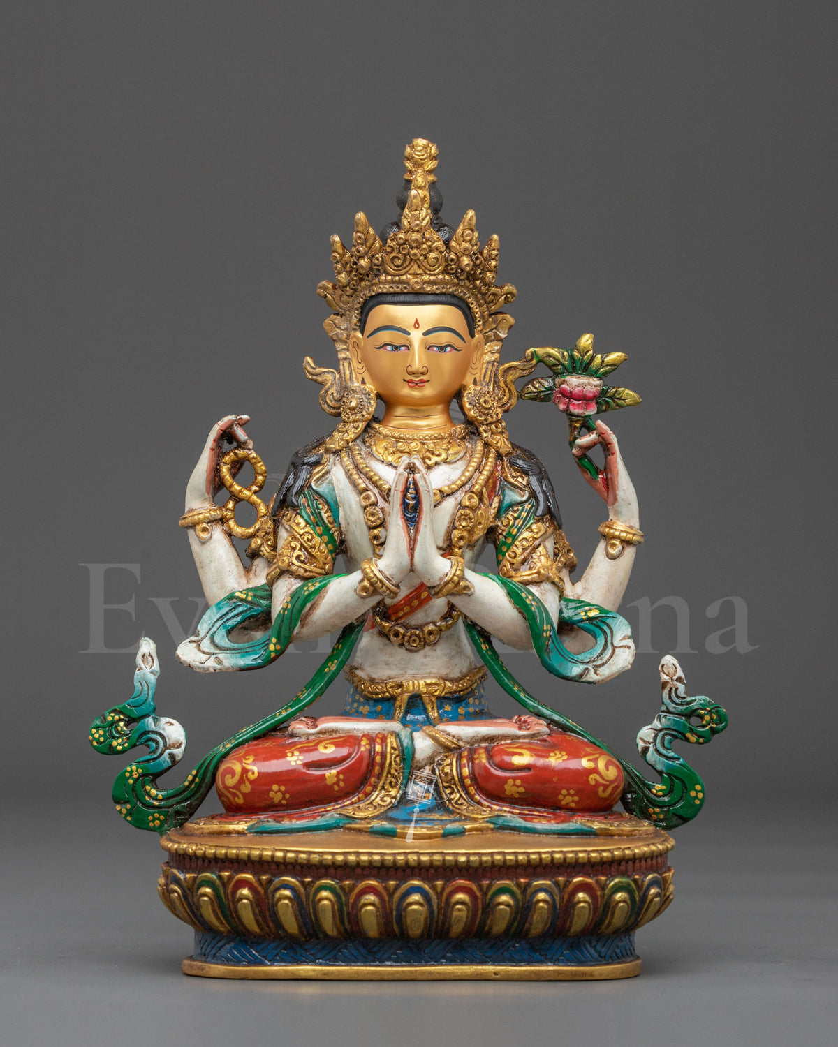 Divine Four-Armed Chenrezig Statue 