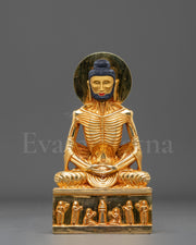 Fasting Buddha Meditation Statue