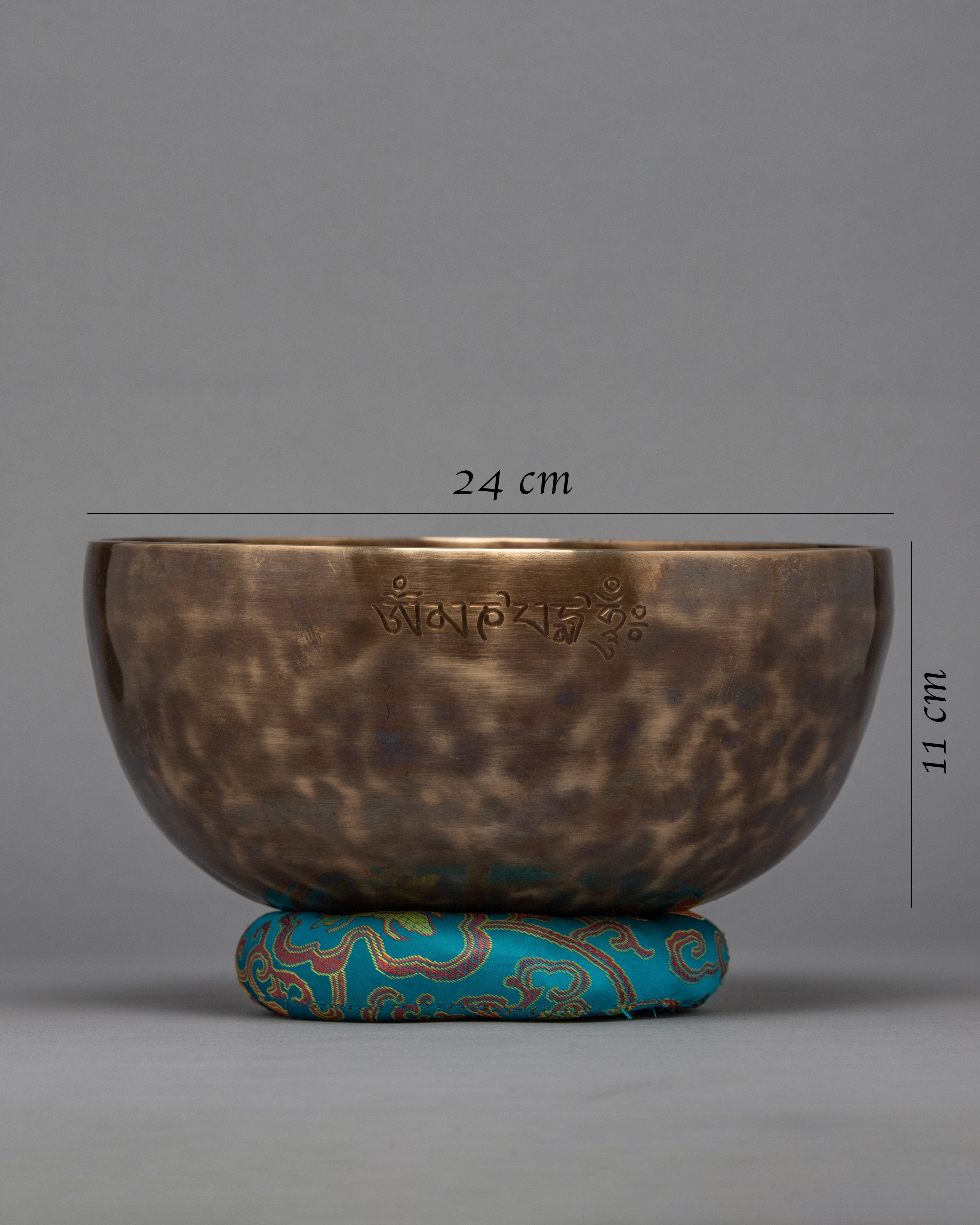 Tibetan Singing Bowl Set | Brass Moon Bowl Set