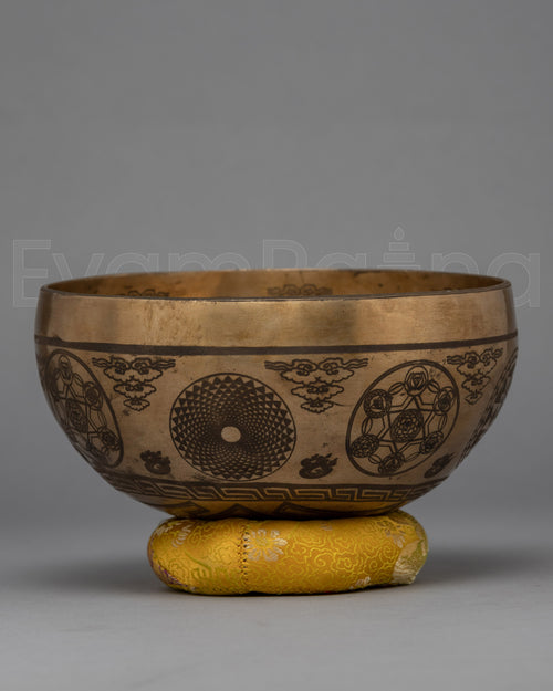 Tibetan Singing Bowl Meditation Chakra Healing | Brass Singing Bowl